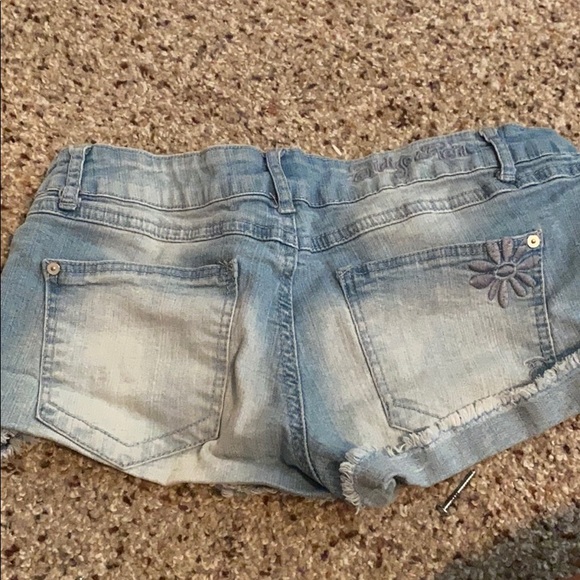 indigo rein jean shorts size 7 - Picture 3 of 5